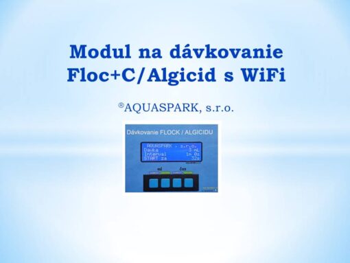 Modul na dávkovanie pomocou WiFi